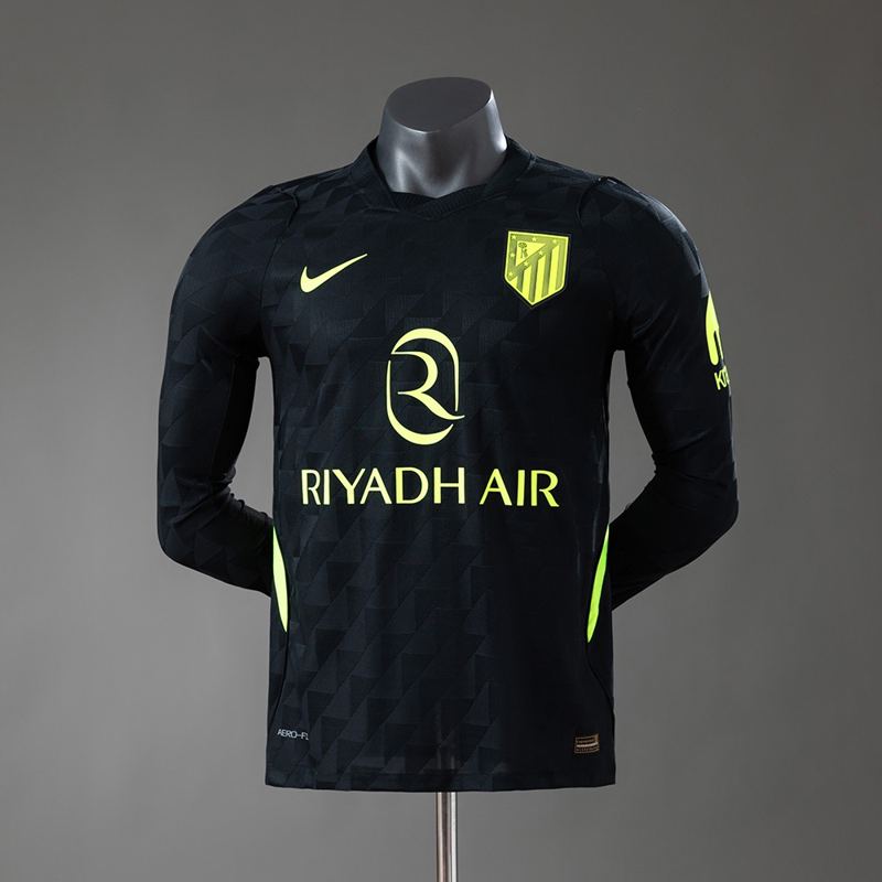 Camisa Atlético de Madrid II 26/27 Jogador Manga Longa