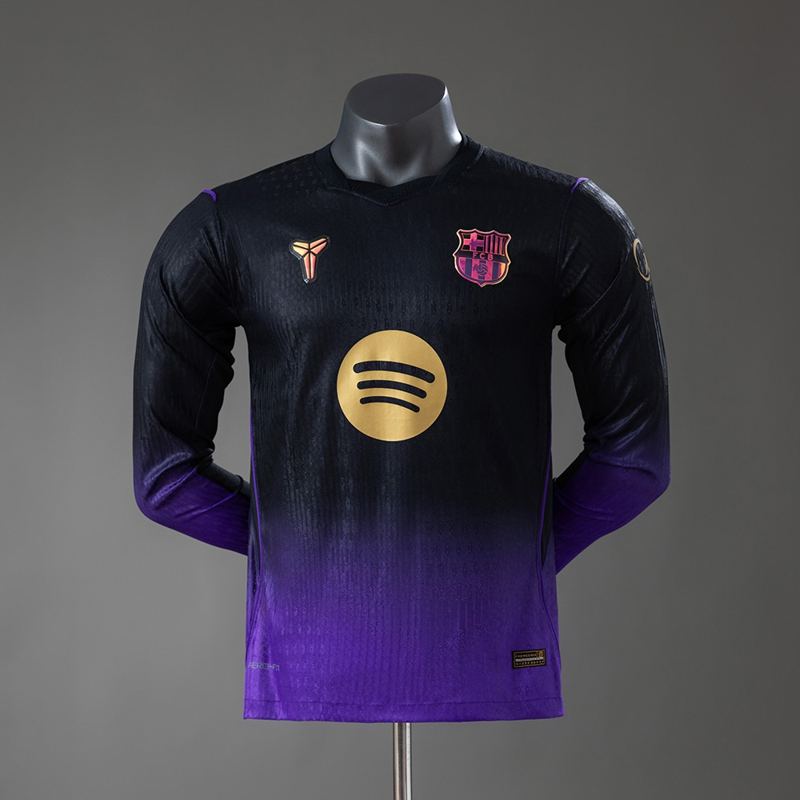 Camisa Barcelona III 26/27 Jogador Manga Longa