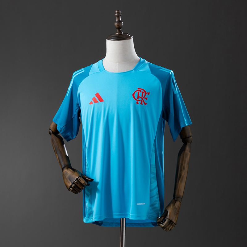 Camisa de Treino Flamengo 25/26 Azul-Claro