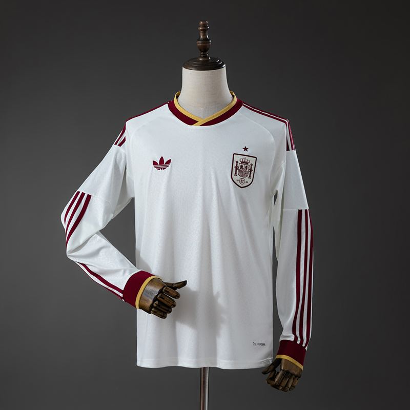 Camisa Espanha II 2026 Manga Longa