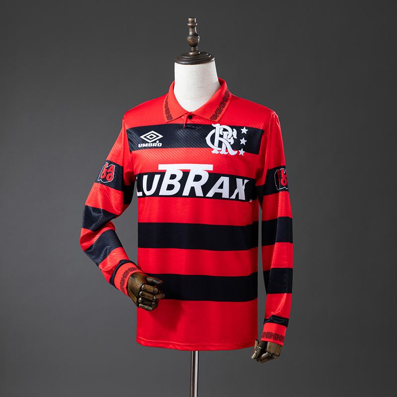Camisa Flamengo 1994/95 Retrô Manga Longa