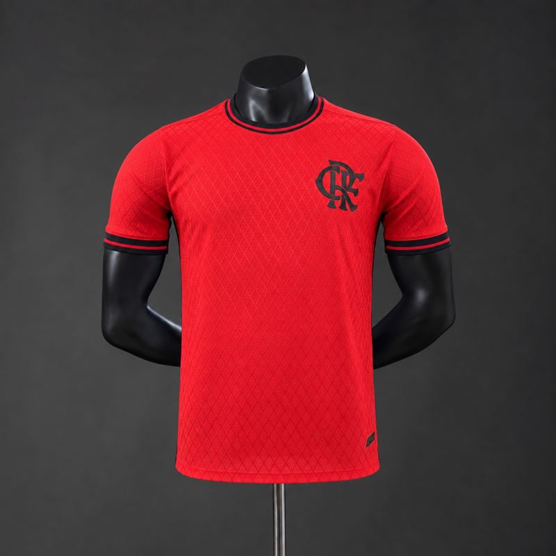 Camisa Flamengo 26/27 Jacquard Vermelha