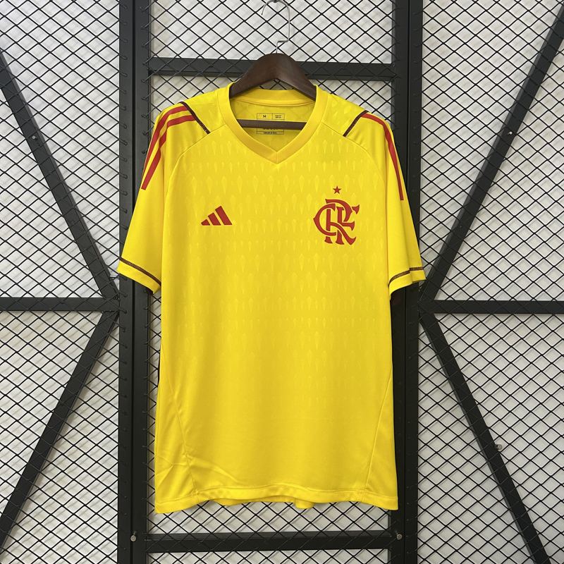Camisa Flamengo Goleiro 24/25 Amarela