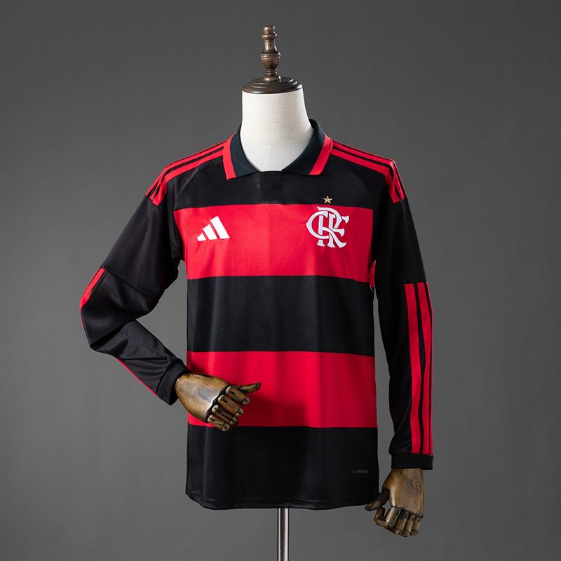 Camisa Flamengo I 26/27 Manga Longa