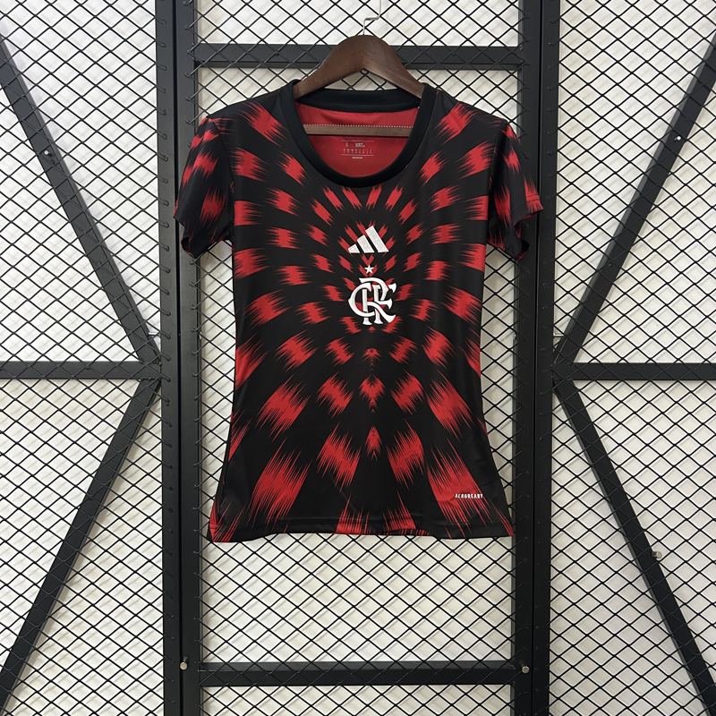 Camisa Flamengo Pré-jogo 25/26 Feminina