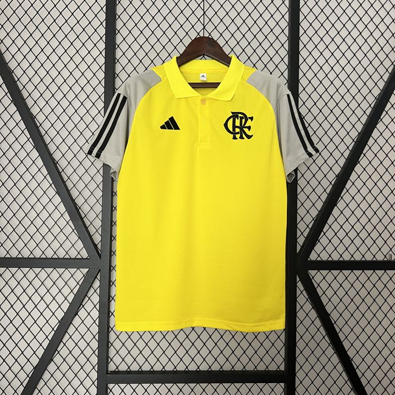 Camisa Polo Flamengo 24/25 Amarela