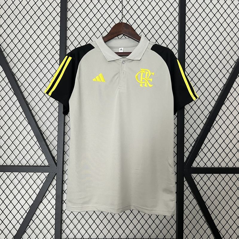 Camisa Polo Flamengo 24/25 Cinza