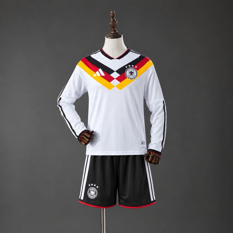 Kit Infantil Alemanha I 2026 Manga Longa