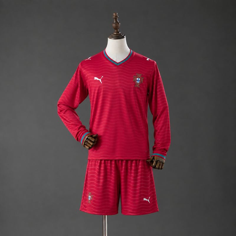 Kit Infantil Portugal I 2026 Manga Longa