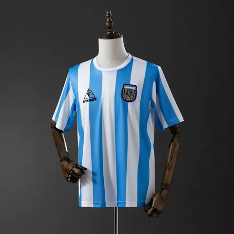 Camisa Argentina 1986 Retrô
