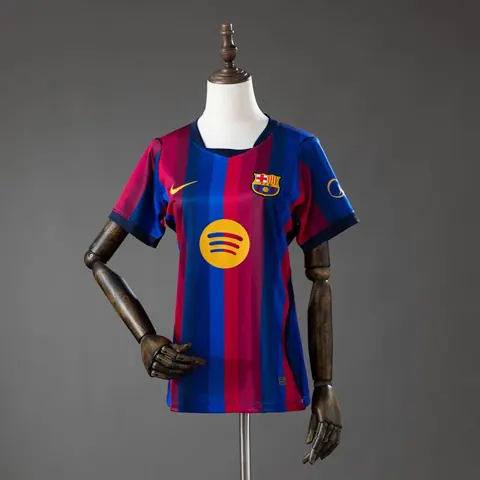 Camisa Barcelona I 26/27 Feminina