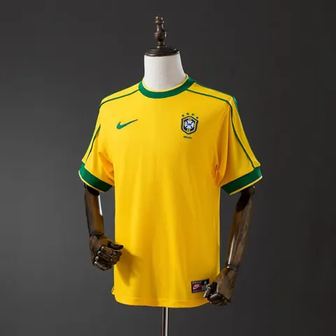 Camisa Brasil 1998 Retrô