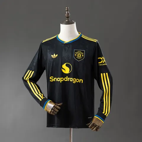 Camisa Manchester United III 25/26 Manga Longa
