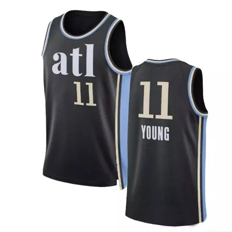 Regata Atlanta Hawks Preta City Edition Temp. 24