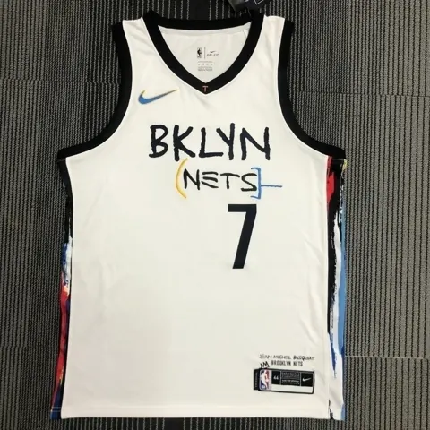 Regata Brooklyn Nets Branca Doodle