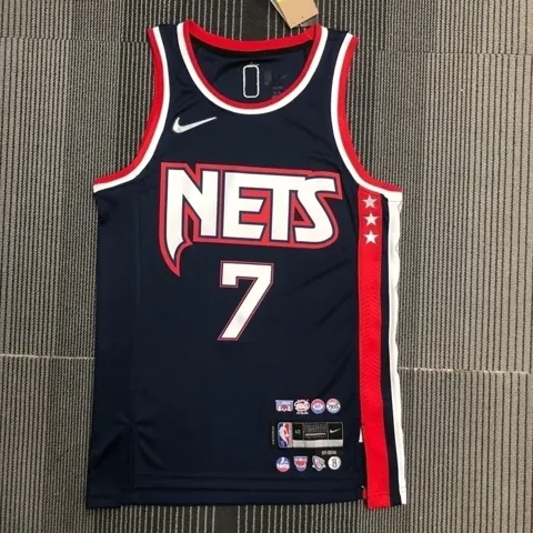 Regata Brooklyn Nets City Edition Azul Royal