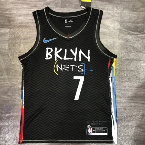 Regata Brooklyn Nets Preta Doodle