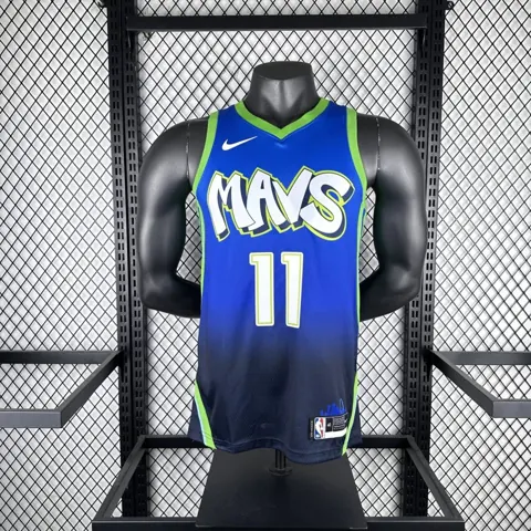 Regata Dallas Mavericks Azul Verde