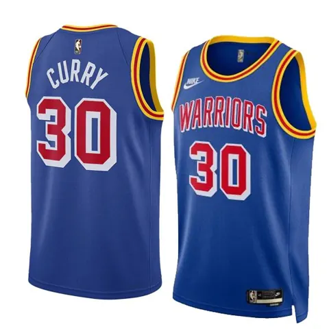 Regata Golden State Warriors Azul Retrô