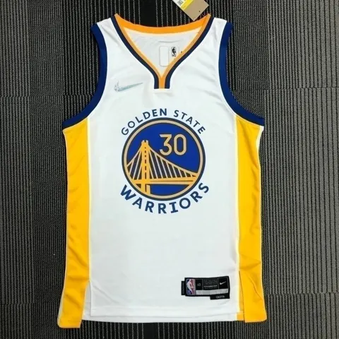 Regata Golden State Warriors City Edition "75th Aniversário" Branca
