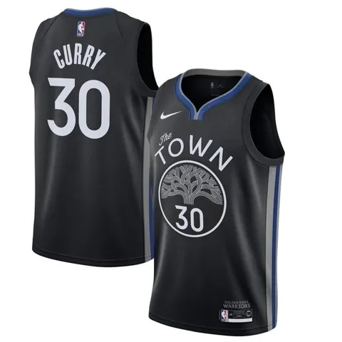Regata Golden State Warriors The Town Preta Com Cinza