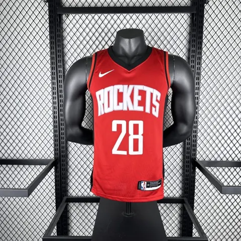 Regata Houston Rockets Branca E Vermelha Tempo. 23