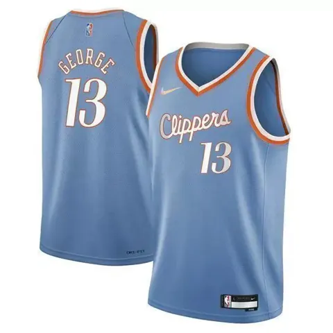 Regata Los Angeles Clippers City Edition Azul Celeste