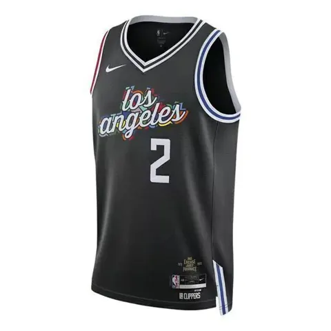 Regata Los Angeles Clippers City Edition Preta Temp. 23