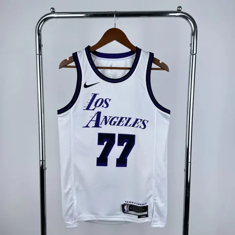 Regata Los Angeles Lakers Luka Doncic Branca City Edition Temp. 23