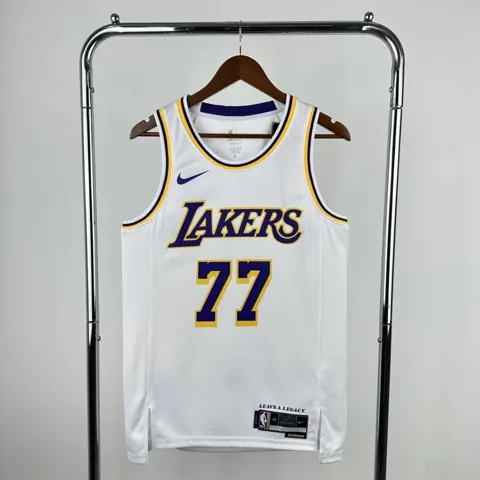 Regata Los Angeles Lakers Temp. 23 Branca Luka Doncic