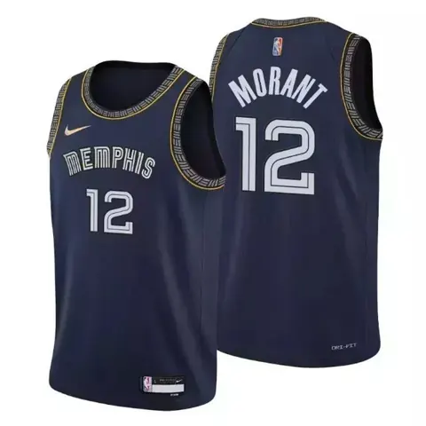 Regata Memphis Grizzlies City Edition 2022 Azul Royal
