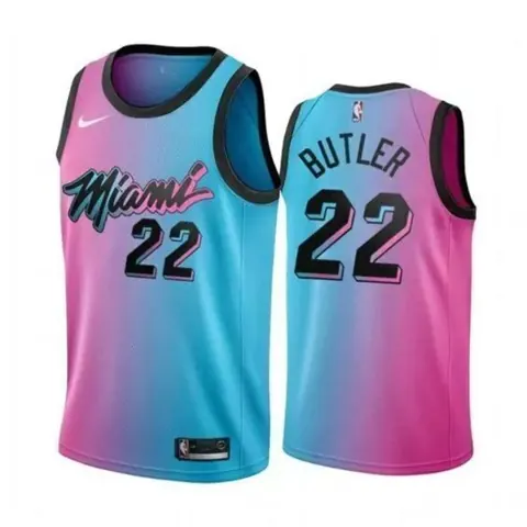 Regata Miami Heat Azul & Rosa City Edition Temp. 21
