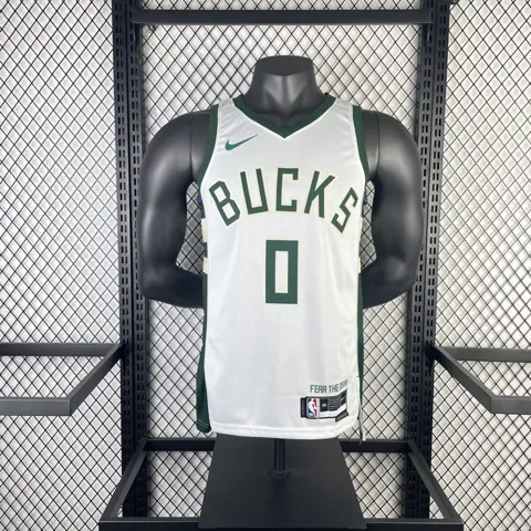 Regata Milwaukee Bucks Branca Temp. 23 (lillard)