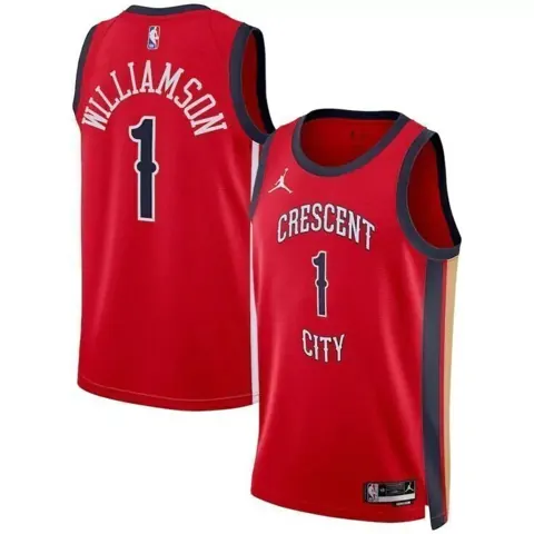 Regata New Orleans Pelicans Vermelha Temp. 24