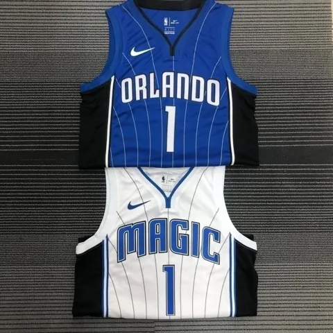 Regata Orlando Magic Tradicional Azul E Branca