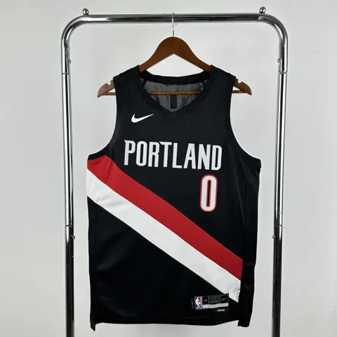 Regata Portland Trail Blazers Preta City Edition 2025/26