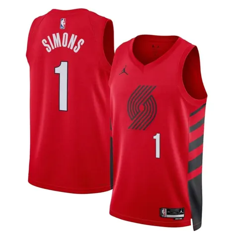 Regata Portland Trail Blazers Vermelha Temp. 23