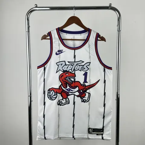 Regata Toronto Raptors Branca City Edition Temporada 2025/26