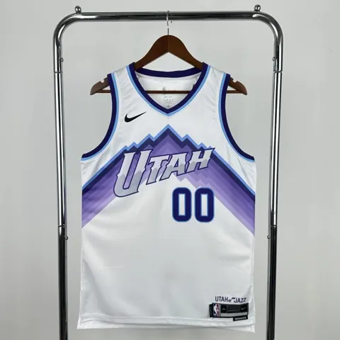 Regata Utah Jazz Branca City Edition Temporada 2025/26