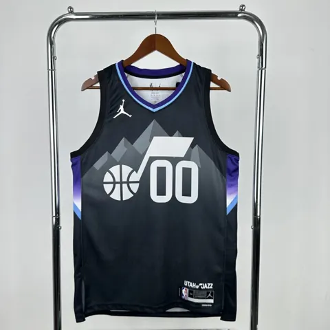 Regata Utah Jazz Preta City Edition Temporada 2025/26